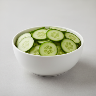Sliced Cucumbers