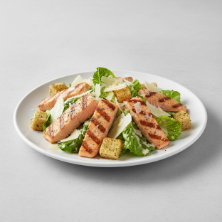 Grilled Salmon Caesar