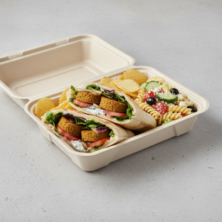 Falafel Gyro w/ Greek Pasta Salad Box