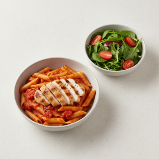 Halal - (GF) Penne with Chicken and Classic Marinara Sauce [21 oz]