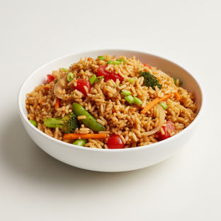 Veggie Thai Fried Rice (Vegan, GF)