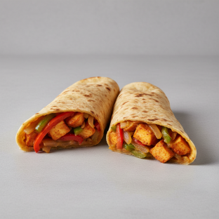 Naan Wrap with Chicken Naan Wrap with Chicken