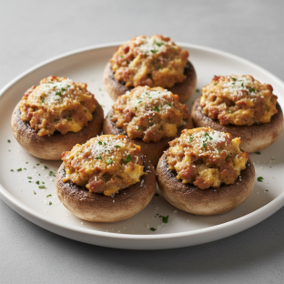 Sausage Stuffed Mushroom