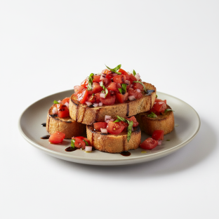 Rustic Tomato Bruschetta