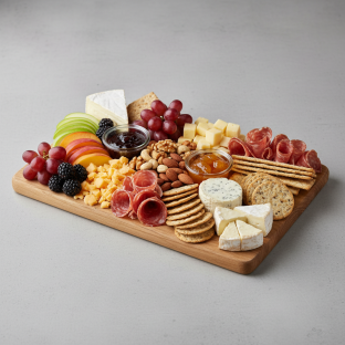 Fruit Artisanal Cheese Charcuterie Board
