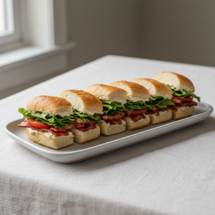 Mini BLT Sandwiches