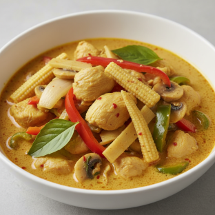 Halal - Chicken Thai Yellow Curry