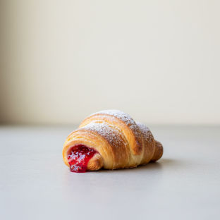 Raspberry Croissant