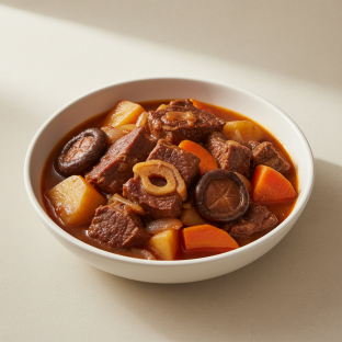 Beef Vegetable Stew 红烧牛腱