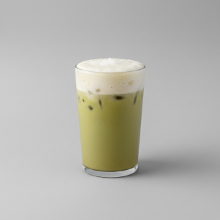 Jasmine Green Tea with Rock Salt Crema [24 oz full sweet]