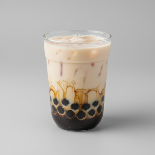 Okinawa Fresh Milk with Boba [24 oz full sweet]