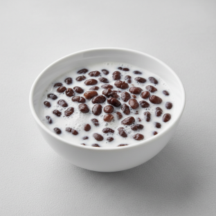 Organic black beans in coconut milk Organic black beans in coconut milk
