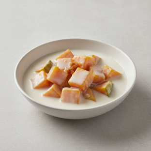 Sweet kabocha in coconut milk Sweet kabocha in coconut milk