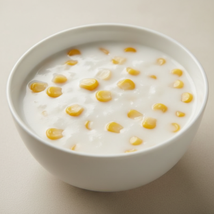 Sweet corn in coconut pudding Sweet corn in coconut pudding