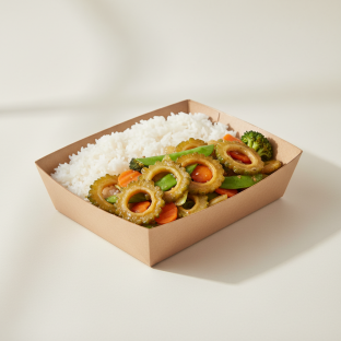 Stir Fried bittermelon Veggie Box Stir Fried bittermelon Veggie Box