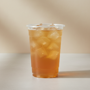Chryssantemum iced Tea (Unsweetened) with Lychee Jelly Chryssantemum iced Tea (Unsweetened) with Lychee Jelly