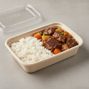 Braised Beef & Rice Braised Beef & Rice