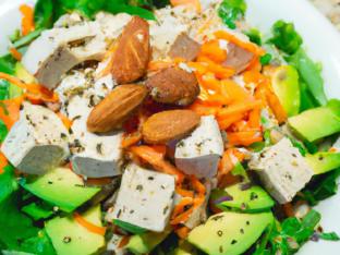 Tokyo Supergreens with Organic Sesame Tofu Salad