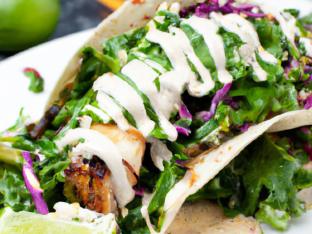 Crispy Chicken Poblano Wrap