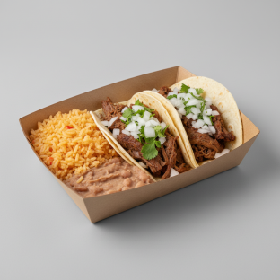 Mexican Style Barbacoa Taco Box [16oz]
