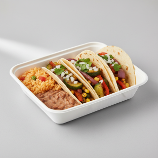 Mexican Style Veggie Taco Box [16oz]