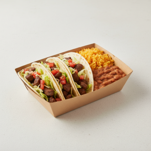 American Style Steak Taco Box [16oz]
