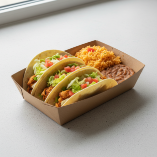 American Style Chicken Taco Box [16oz]