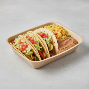 American Style Veggie Taco Box [16oz]