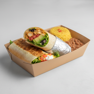 Chicken Burrito Box [16oz]
