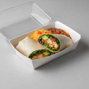 Chicken Burrito Box, Dairy Free [16oz]