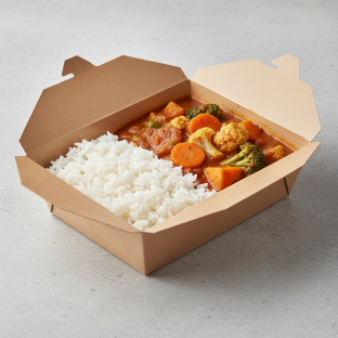 Vegetable Curry Boxed Meal (Allium-Free)