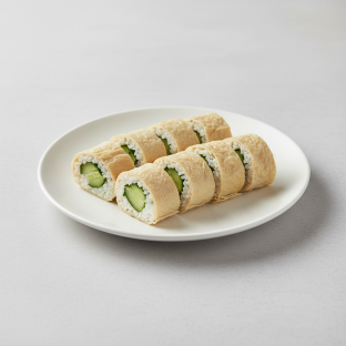 Tofu Skin Cucumber Roll