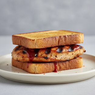 Grilled Bbq Chicken Breast Texas Toast