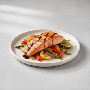 Marinated Atlantic Salmon Balsamico