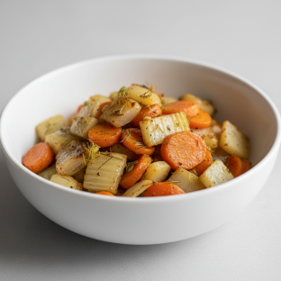 Roasted Fennel & Carrots