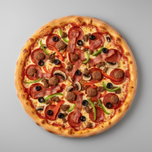 Individual 12" Medium Pizzati Deluxe Pizza