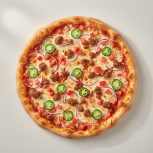 Individual 12" Medium Mexican Pizza