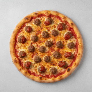 Individual 12" Medium Meatball Feast Pizza