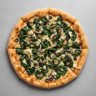 Individual 12" Medium Spinach Pizza