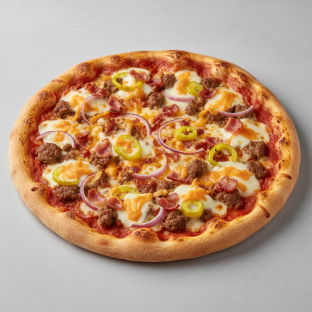 Individual 10" Small Bacon Cheeseburger Pizza