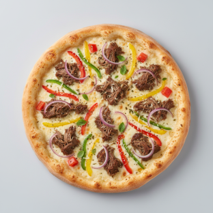 Individual 10" Small White Pizza