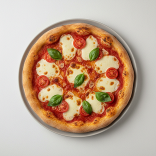 Individual 10" Gluten Free Margherita Pizza