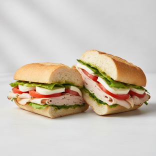 Turkey Sub Sandwich & House Salad