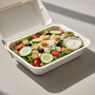 Chicken House Salad With Ranch Dressing