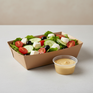 GLUTEN FREE Small Boxed House Salad With Honey Mustard