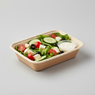 GLUTEN FREE Entree Boxed House Salad With Ranch Dressing