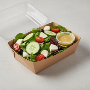 GLUTEN FREE Entree Boxed House Salad With Honey Mustard