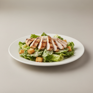 Classic Caesar Salad with Grilled Chicken