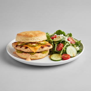 Rancher Sandwich with Side Salad