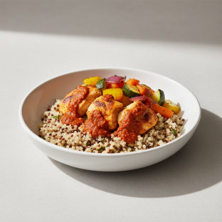 Morrocan Harissa Chicken with Quinoa